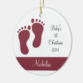 Red Baby's 1. Keramikornament (Links)