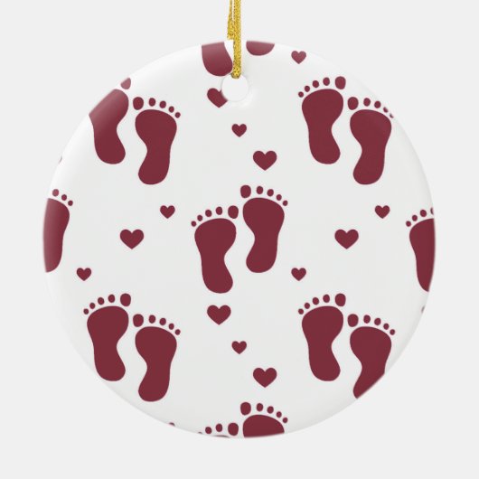 Red Baby's 1. Keramikornament (Hinten)