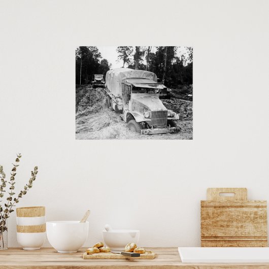 Red Ball Express Poster (Küche)