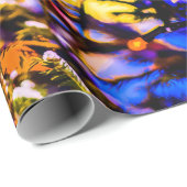 Red Ball, Weihnachtslicht Geschenkpapier (Rolleneckpunkt)