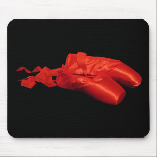 Red Ballet Shoes Mousepad