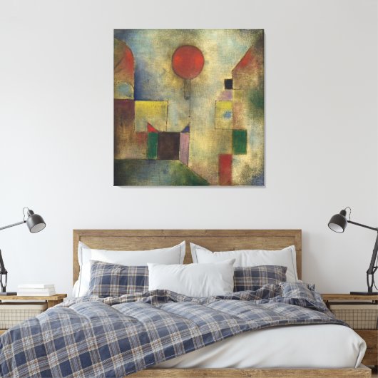 Red Balloon Leinwanddruck (Insitu (Schlafzimmer))