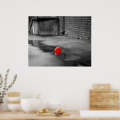 Red Balloon Poster (Küche)