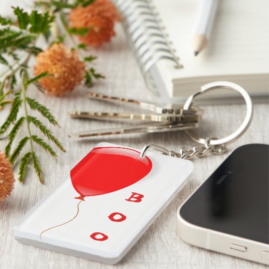 Red Balloon Schlüsselanhänger (Vorderseite rechts)
