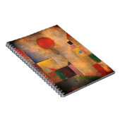 Red Balloon von Paul Klee Notizblock (Rechte Seite)