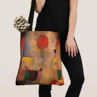 Red Balloon von Paul Klee Tasche