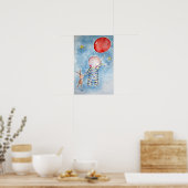 Red Baloon Poster (Küche)