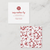 Red Bamboo & Double Happy Chinese UAWG Begleitkarte (Vorne/Hinten)