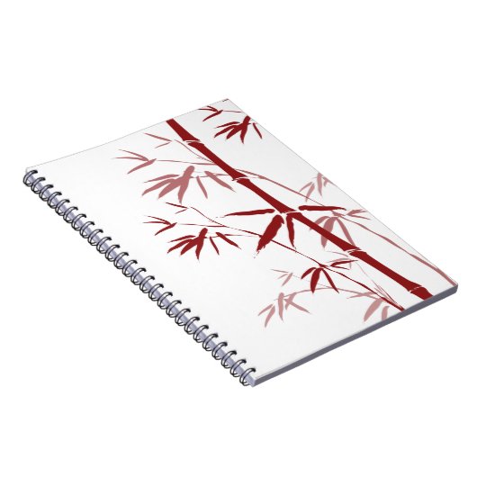 Red Bamboo Notebook Notizblock (Rechte Seite)