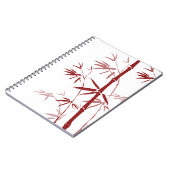 Red Bamboo Notebook Notizblock (Linke Seite)