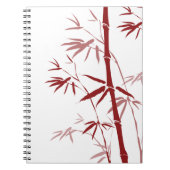 Red Bamboo Notebook Notizblock (Vorderseite)