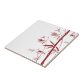 Red Bamboo Tiles and Trivets Fliese (Seite)