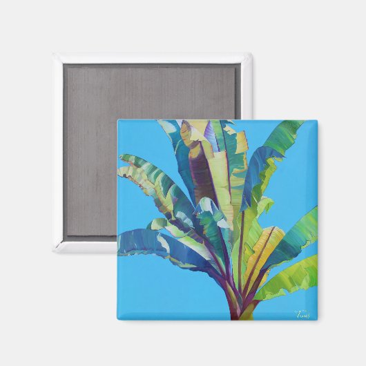 "Red Banana" von Bruce Tunis Magnet (Vorderseite/Rückseite)