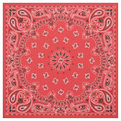 Red Bandana Fabric Stoff (Muster)