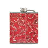 Red Bandana Flachmann (Rückseite)