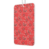 Red Bandana Heart Car Geschenk Spaß Air Freshener Autolufterfrischer (Links)