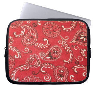 Red Bandana Laptopschutzhülle