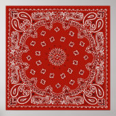 Red Bandana Poster (Vorne)