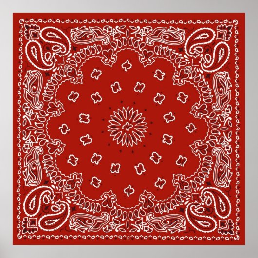 Red Bandana Poster (Vorne)