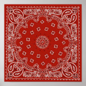 Red Bandana Poster (Vorne)