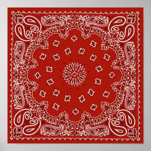 Red Bandana Poster (Vorne)
