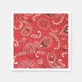 Red Bandana Serviette (Vorderseite)