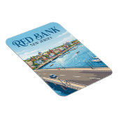 Red Bank New Jersey Magnet (Rechte Seite)