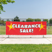 Red Banner für den Clearingverkauf (InSitu)