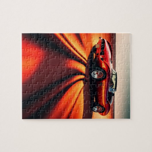 Red Barchetta Puzzle (Horizontal)
