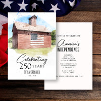Red Barn 250 Years of Americana 4. Juli Party