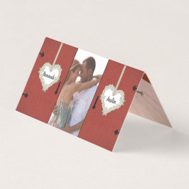 Red Barn and Daisies Country Wedding Vielen Dank