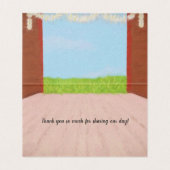 Red Barn and Daisies Country Wedding Vielen Dank (Innenseite Aufgefaltet)