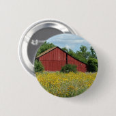 Red Barn Button (Vorne & Hinten)
