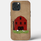 Red Barn Case-Mate iPhone Hülle (Rückseite)