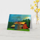 ReD BaRn DiGiTaL Karte (Gelbe Blume)