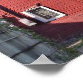 Red Barn Foto Poster (Ecke)