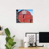 Red Barn Foto Poster (Heimbüro)