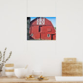 Red Barn Foto Poster (Küche)
