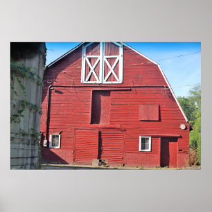 Red Barn Foto Poster