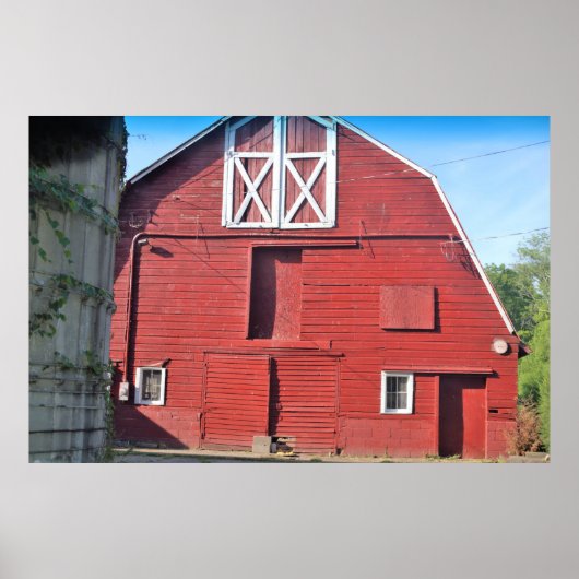 Red Barn Foto Poster (Vorne)