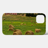 Red Barn, hay bales, Albion, Palouse Area 2 Case-Mate iPhone Hülle (Rückseite (Horizontal))