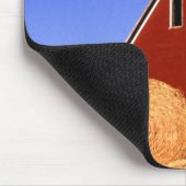 Red Barn Moon Mousepad (Ecke)