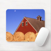 Red Barn Moon Mousepad (Mit Mouse)