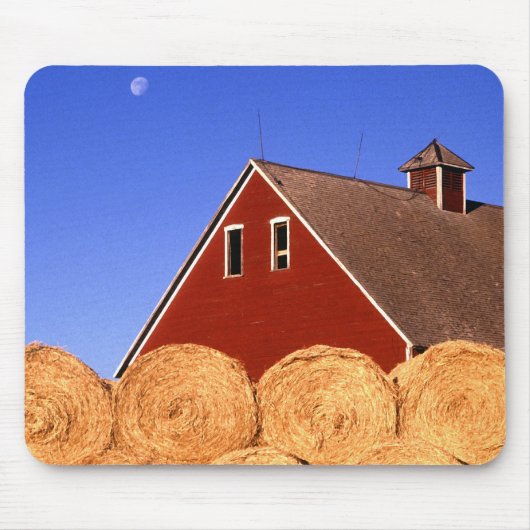 Red Barn Moon Mousepad (Vorne)