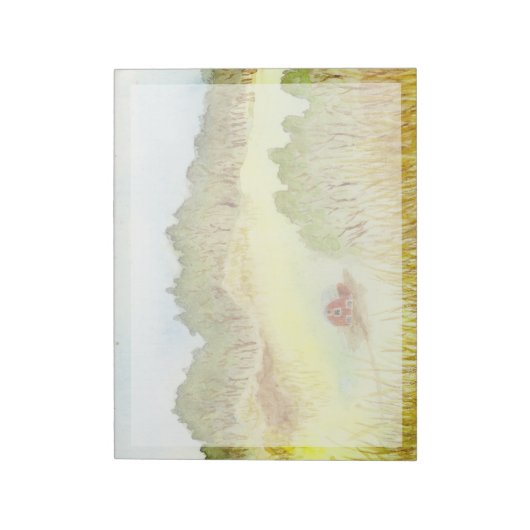 Red Barn Notizblock (Rotiert)