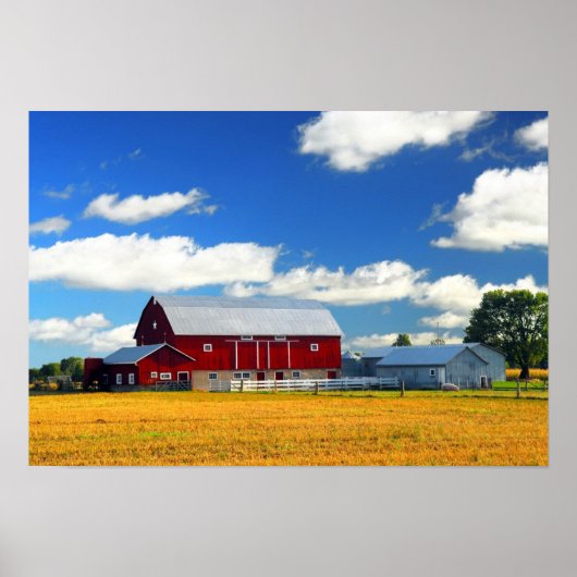 Red Barn Poster (Vorne)