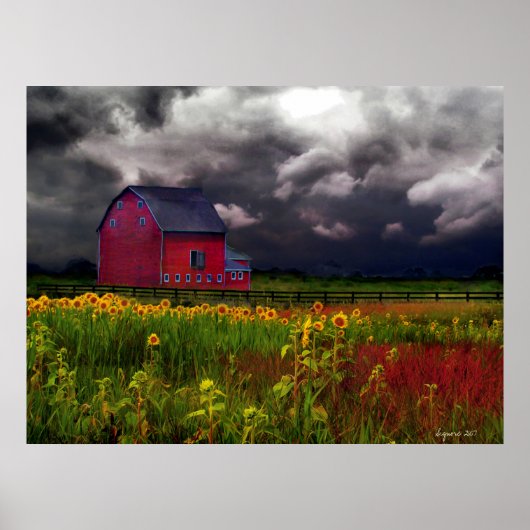 Red Barn Poster (Vorne)