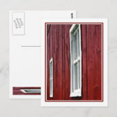 Red Barn Postkarte (Vorne/Hinten)