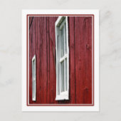 Red Barn Postkarte (Vorderseite)