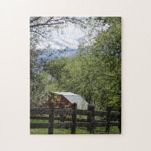 Red Barn Puzzle (Vertikal)